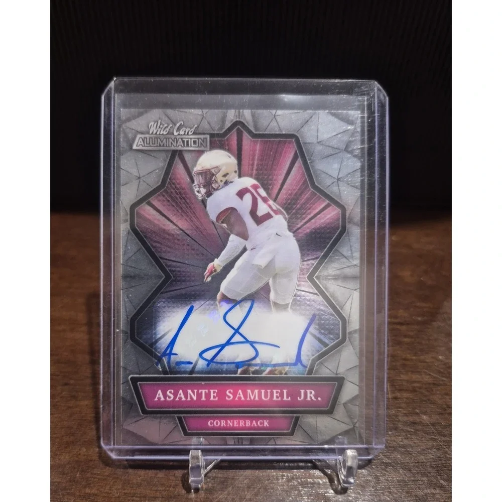 2021 Wild Card Alumination Asante Samuel Jr. #ABC-A Auto(AU) Florida Seminoles